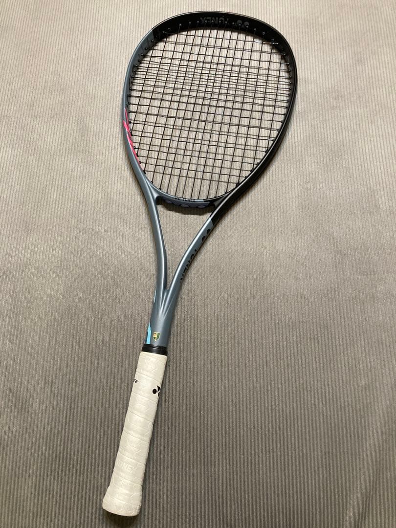 YONEX ソフトテニスラケット ボルトレイジ5VS UXL0 グレー/ブラック
