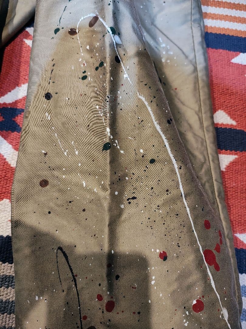 NEAT / ニート ペイント チノ 46 ペイントパンツ ワイド テーパード