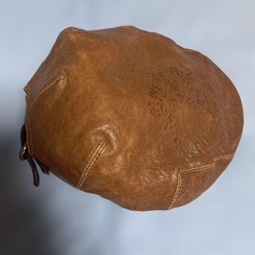 miumiu レザー ハンチング ベレー帽 ミュウミュウ 帽子 MIU MIU