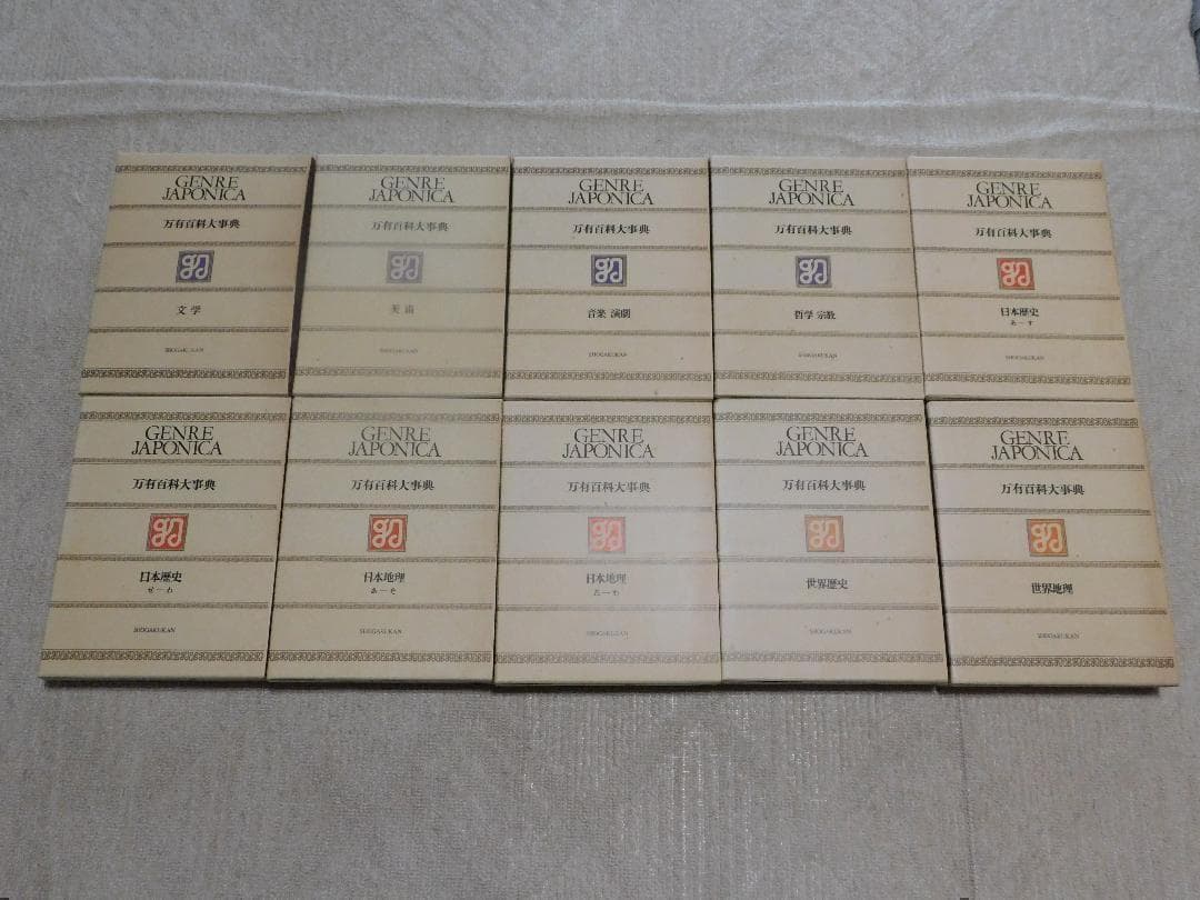 ｙ★百科事典★万有百科大事典（１～１０）｛１０巻セット｝★送料込み★
