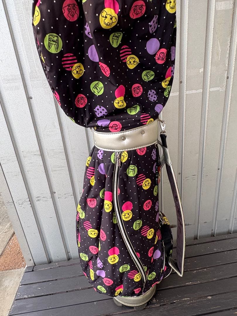 MUスポーツ　ミエコウエサコ　ドット ゴルフキャディバッグ