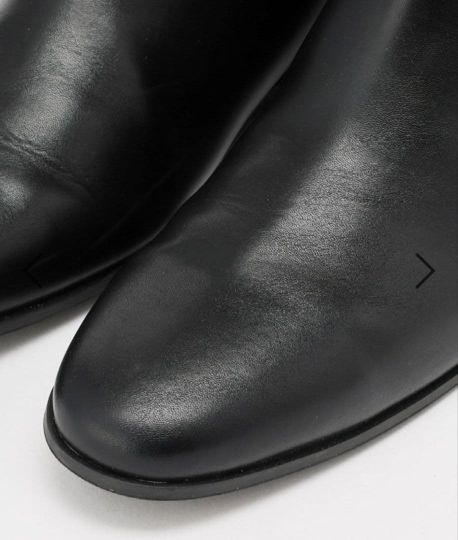 【Mazell】インヒールワイドシャフトロングブーツ Mサイズ(23.5) 新品