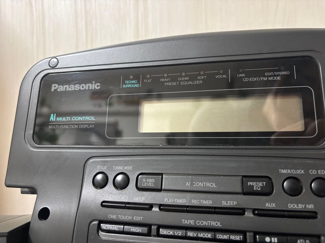Panasonic パナソニック RX-DT707リモコン付コブラトップ