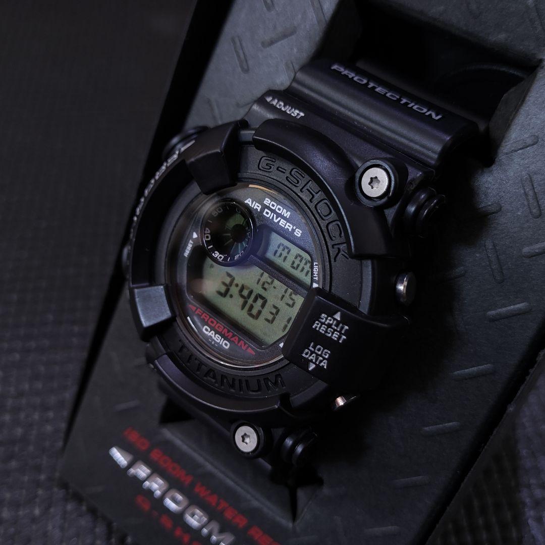 G-SHOCK フロッグマン メンインブラック DW-8200Z-1T