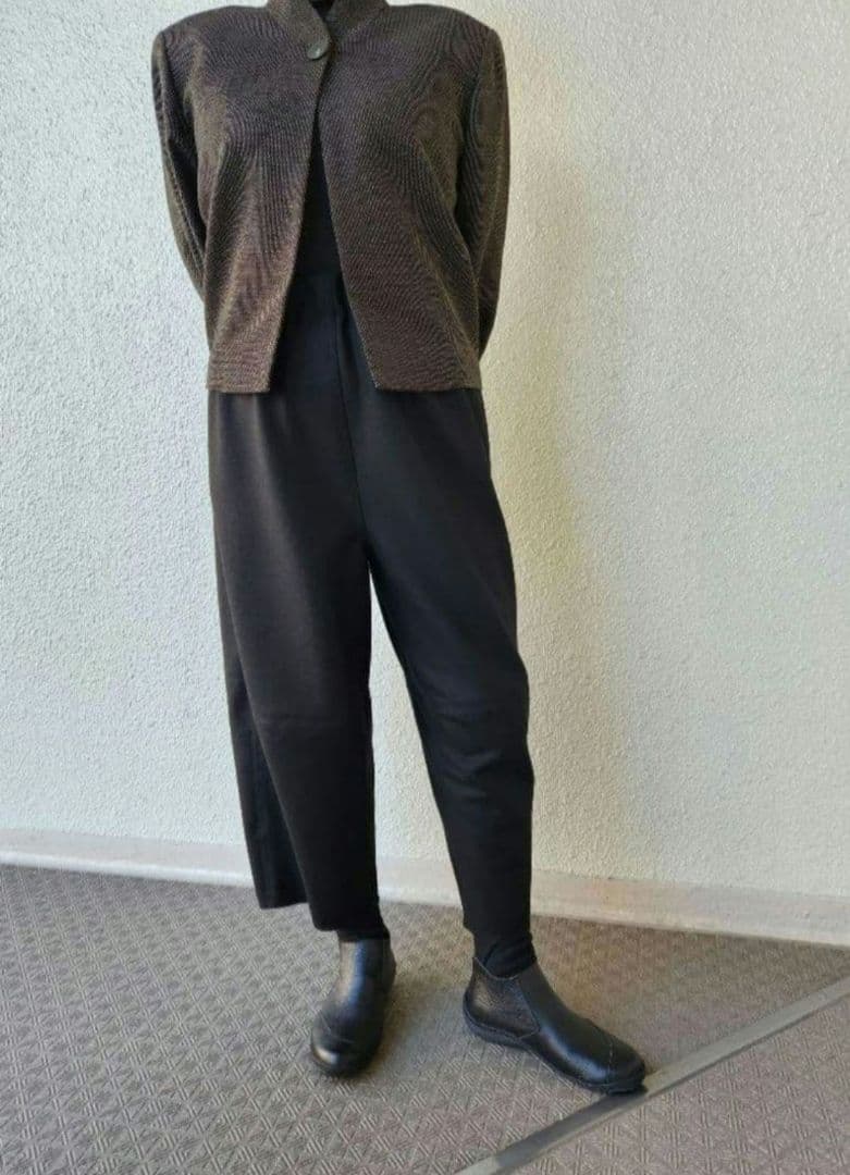 さとバルーンパンツ　ご依頼ページ　圧縮ウール黒