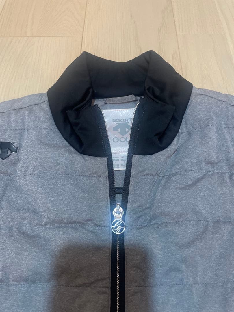 DESCENT GOLF デサントゴルフ　中綿ジャケット　グレー L