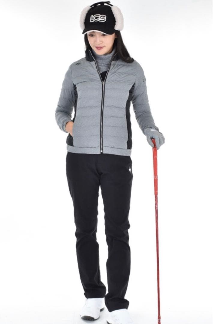 DESCENT GOLF デサントゴルフ　中綿ジャケット　グレー L