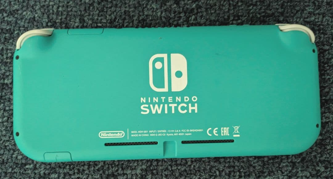 Switchライト ターコイズ SDカード付 初期化済み 箱あり 動作確認済み