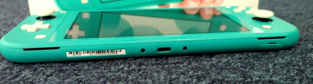 Switchライト ターコイズ SDカード付 初期化済み 箱あり 動作確認済み