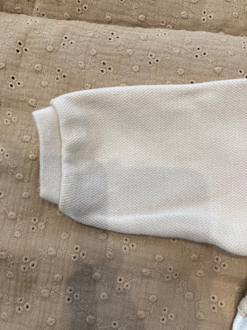 極美品　ファミリア　カバーオール　ロンパース　60㎝　女の子　リバティ柄