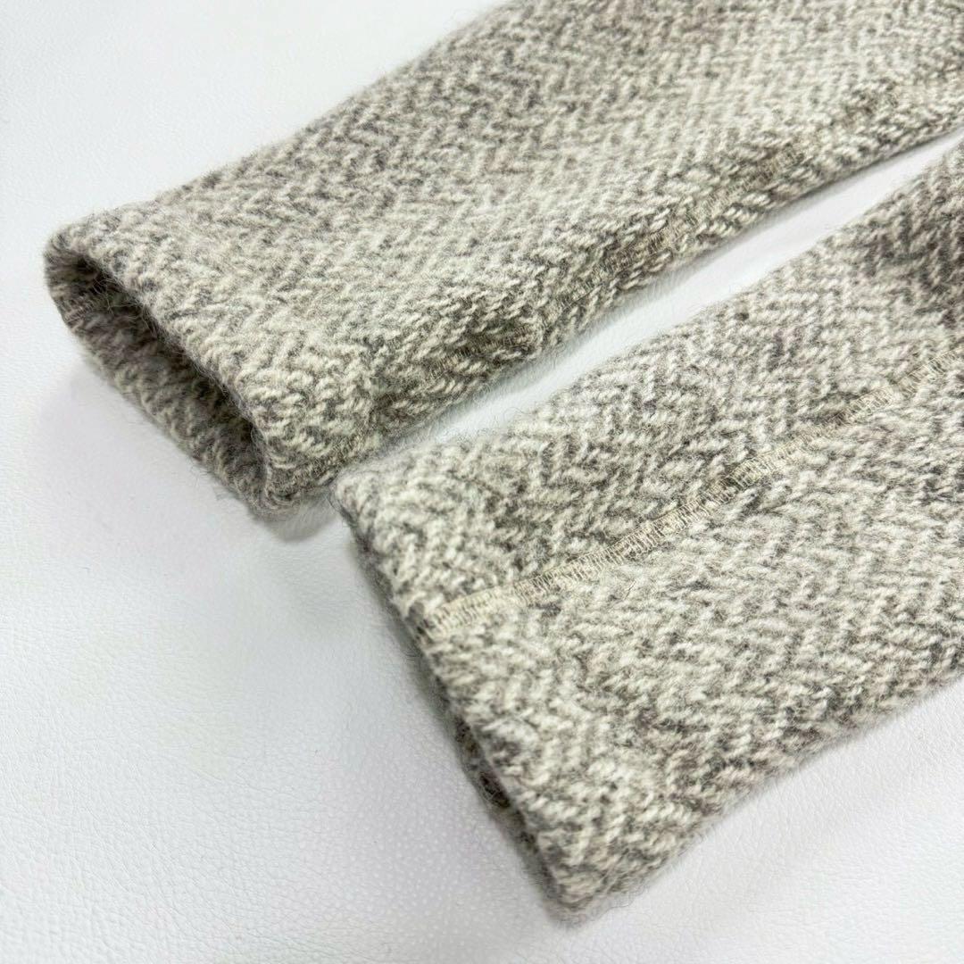 45R シェットランドヘリンボンジャケット テーラードジャケット ヘリンボーン