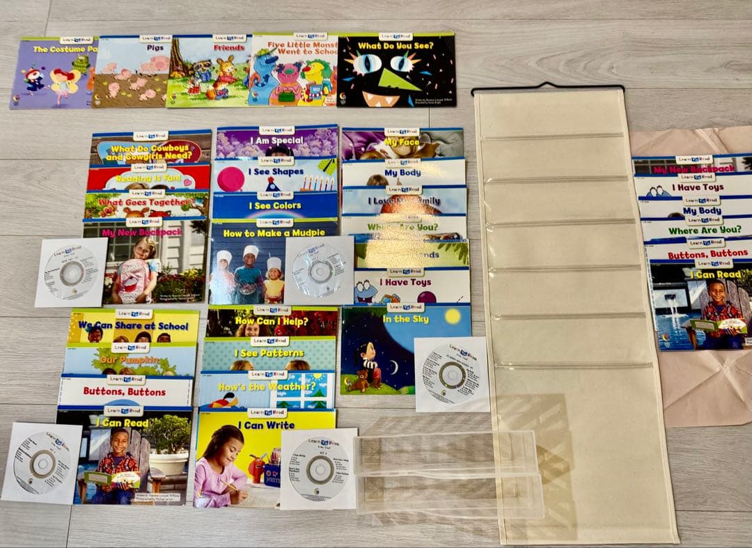 CTP絵本 Learnto Read 28冊+CD5枚セット収納付おうち英語多読