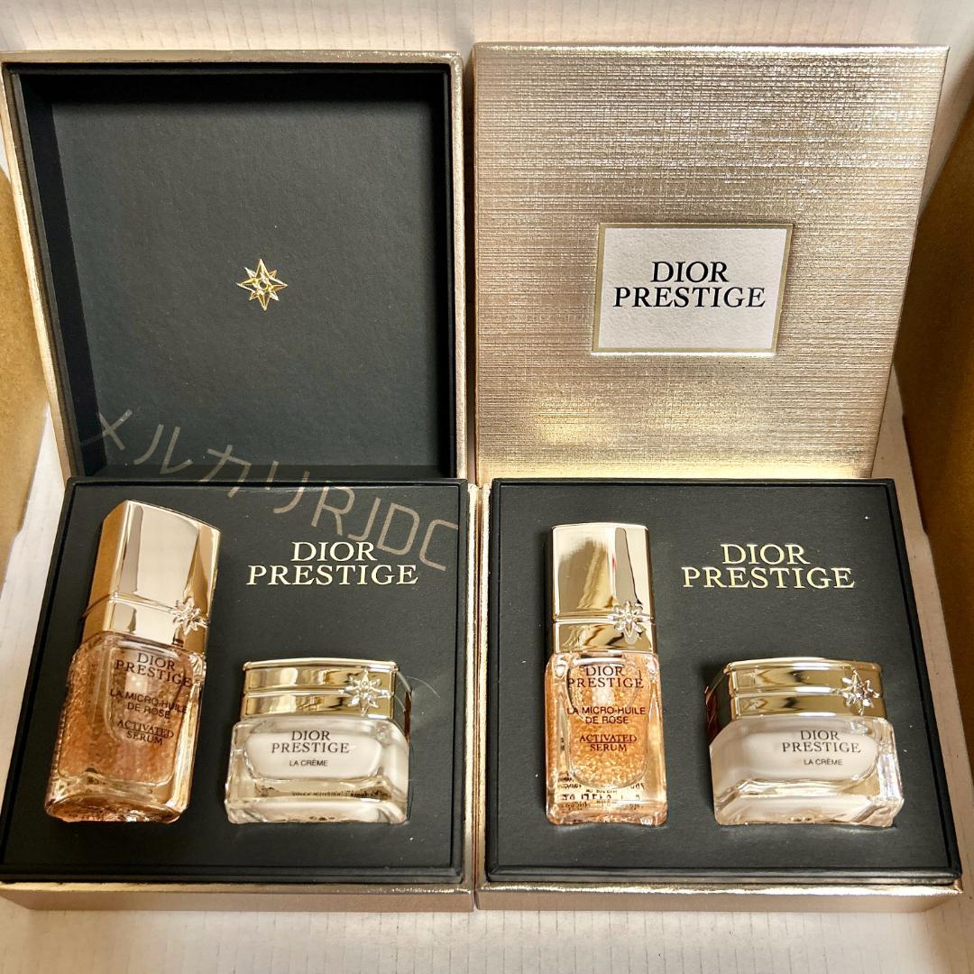 限定ギフト ディオール プレステージ マイクロユイルRセラム & ラクレームN