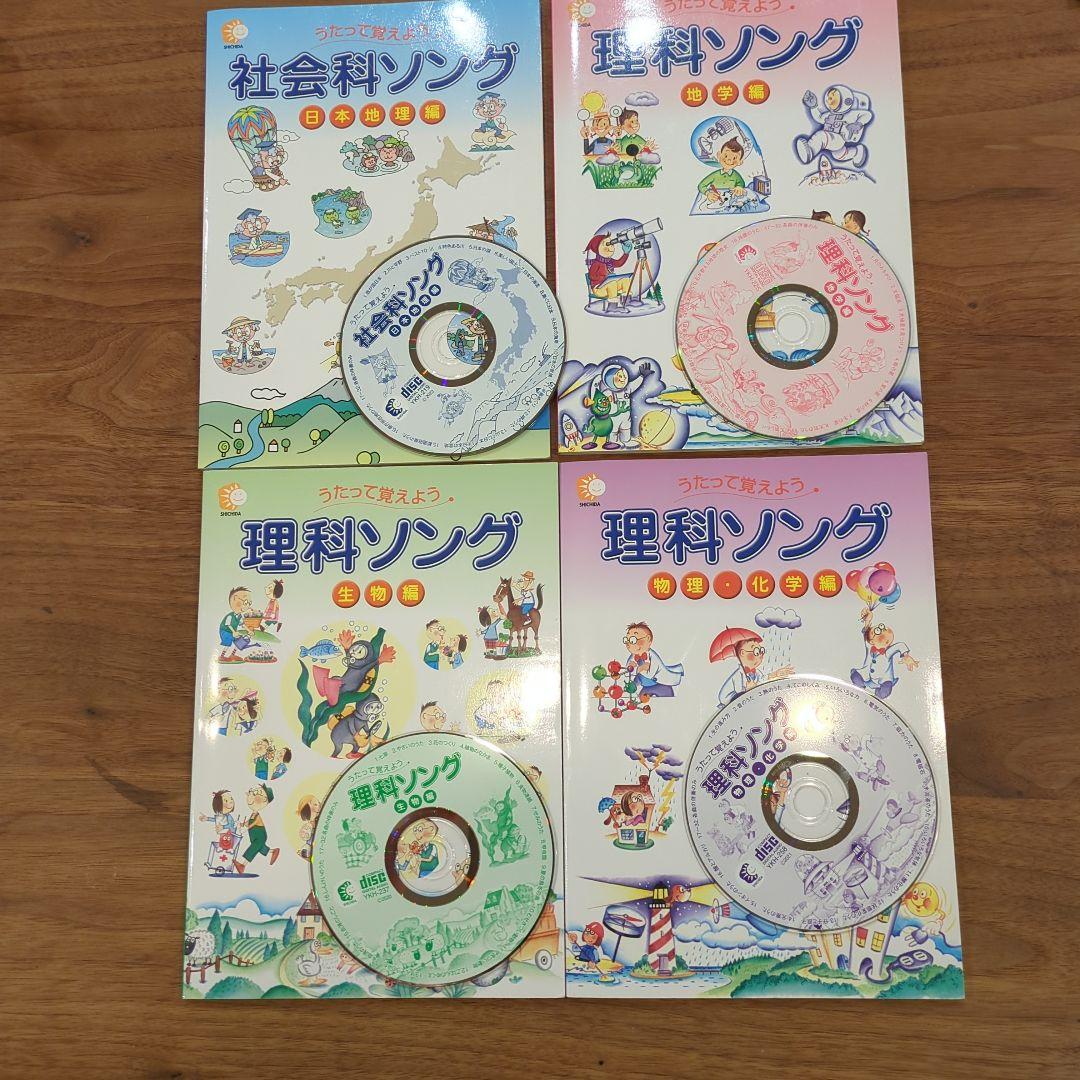 七田式 理科、社会ソング