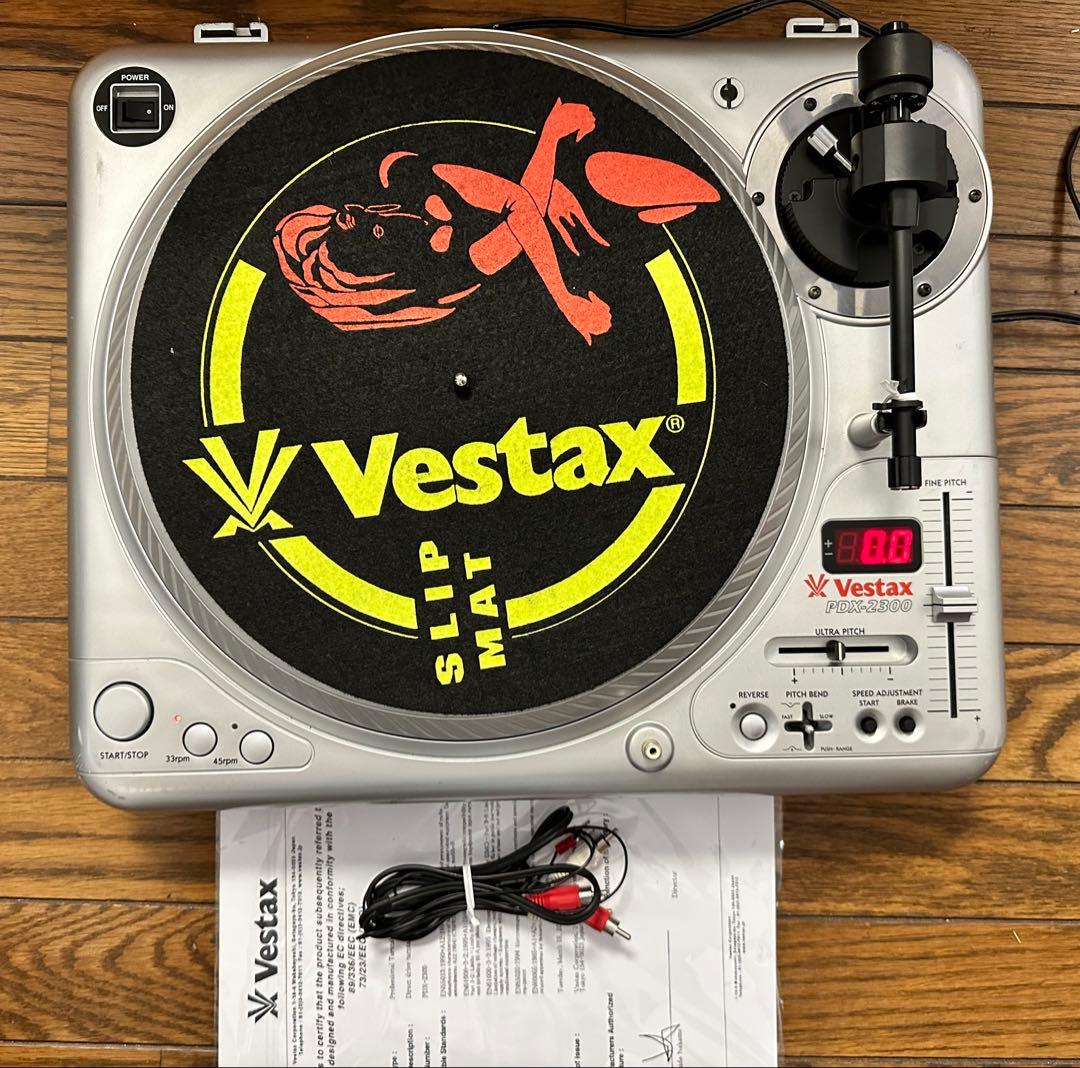 VESTAX PDX-2300ターンテーブル 1台