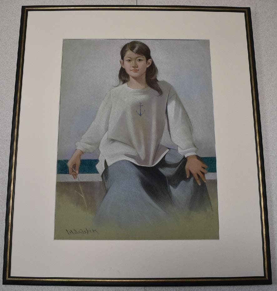 真作保証・現代洋画家・無所属・木村正志・パステル１５号現在神戸在住89才