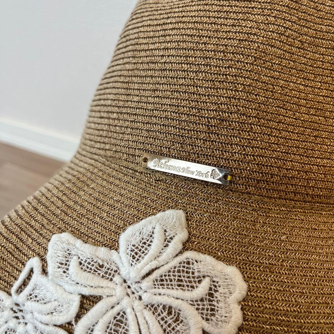 アシーナニューヨーク ラフィアハット
