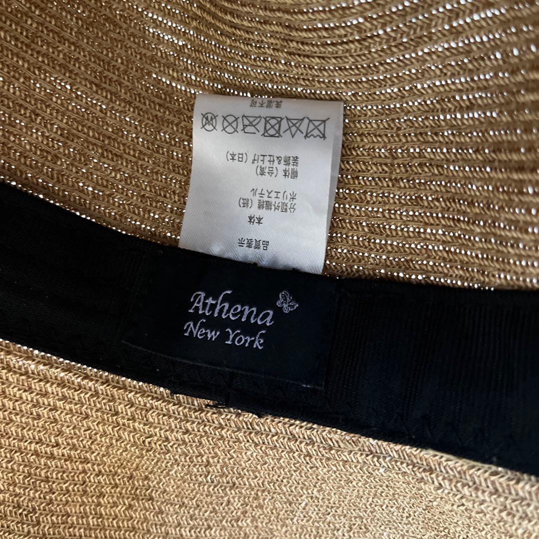 アシーナニューヨーク ラフィアハット