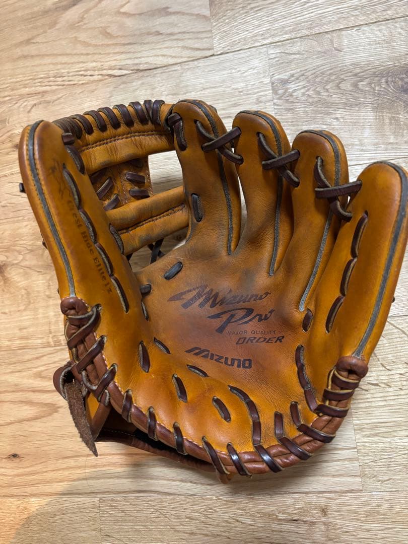 n*s様 ミズノプロ 軟式グローブ ブラウン