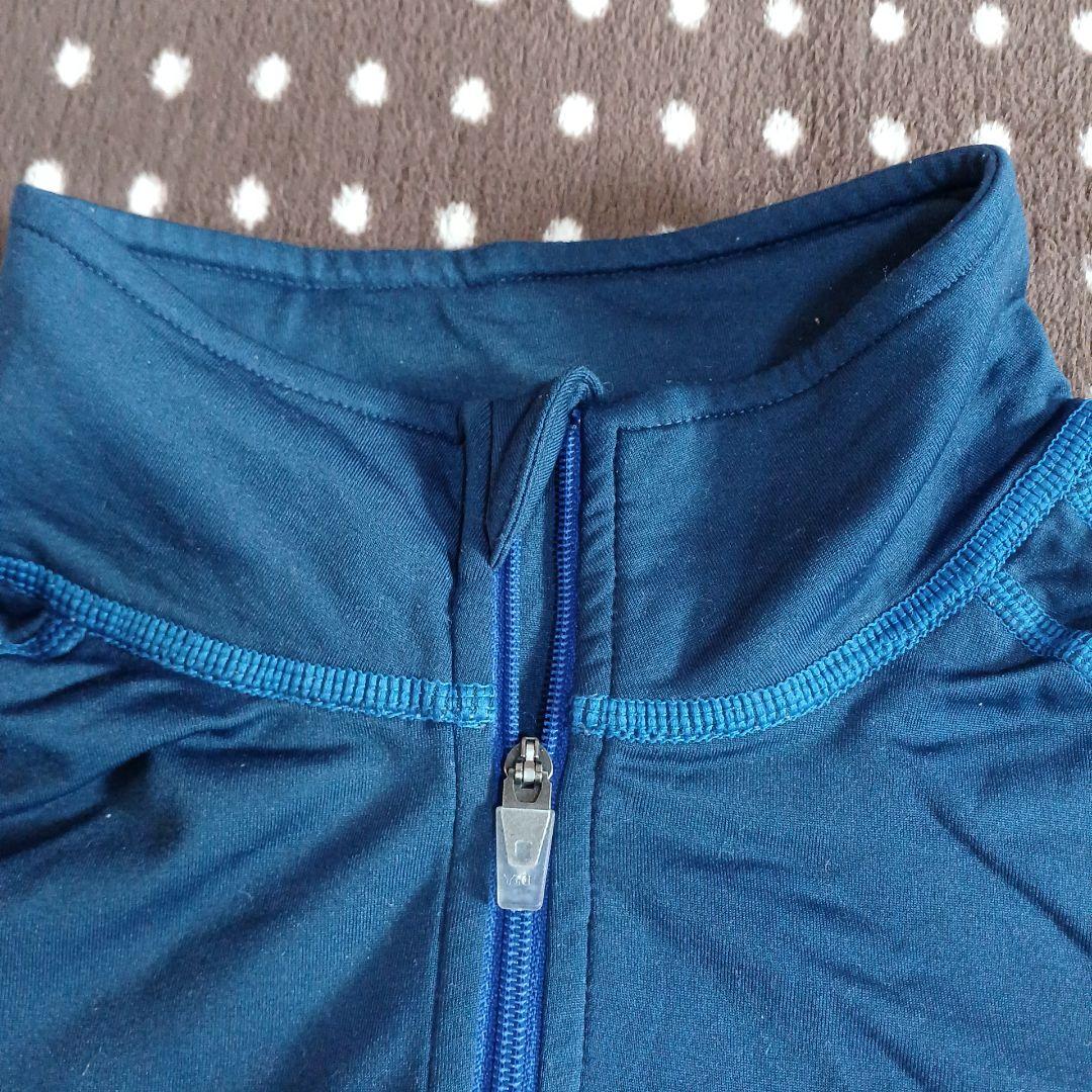 LL.Bean キッズ防寒インナー長袖上下セット L 14-16才適応　紺