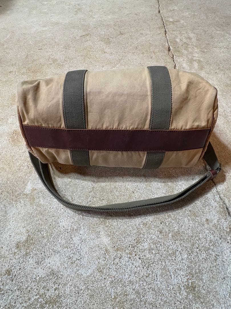 llbean レザーハンドル ボストンバッグ