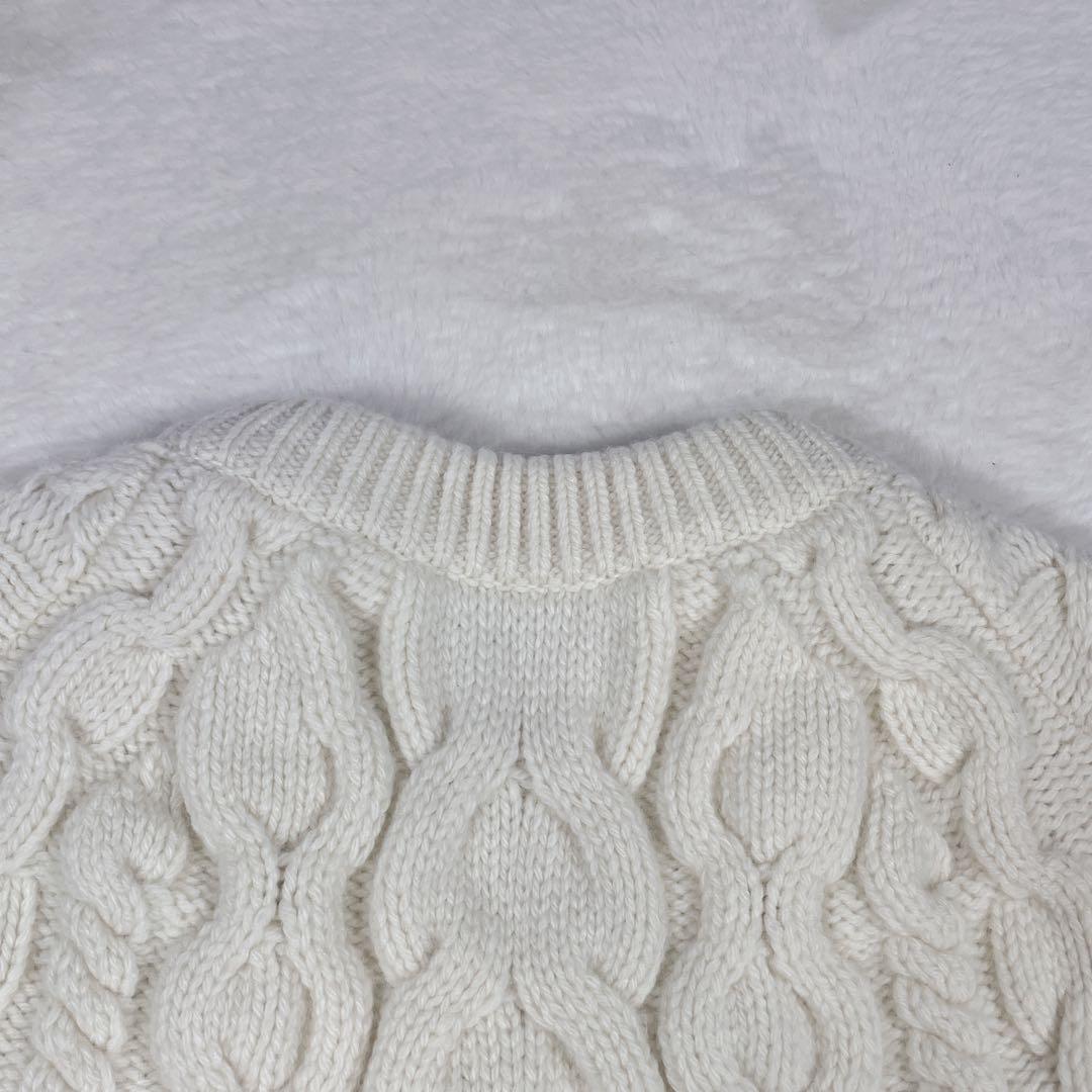 ナインチェ＊˚✧₊⁎24AW Theory ケーブルニット ノースリーブ