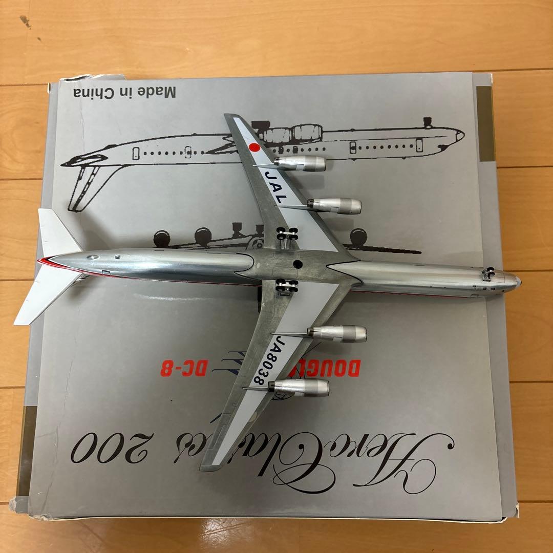 航空機・ヘリコプター JAL DC-8-61 JA8038 1:200