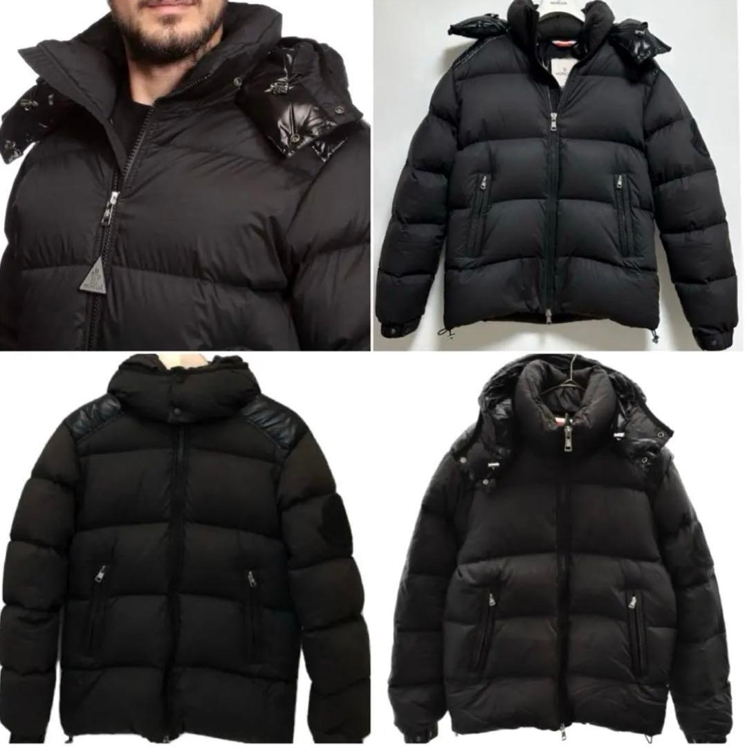 モンクレール　BERNIER ブラック　黒　ダウンジャケット　国内正規品　極美品