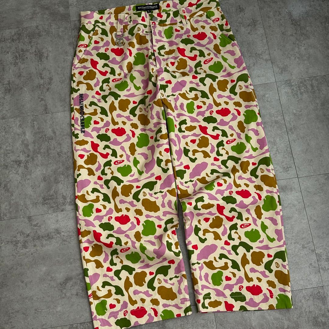 【希少】 ROLLING CRADLE ワイドパンツ