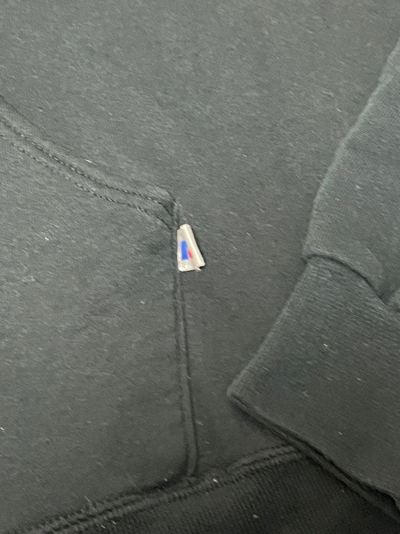 90s usa製 ブラックRUSSELL ATHLETIC フルジップスウェット