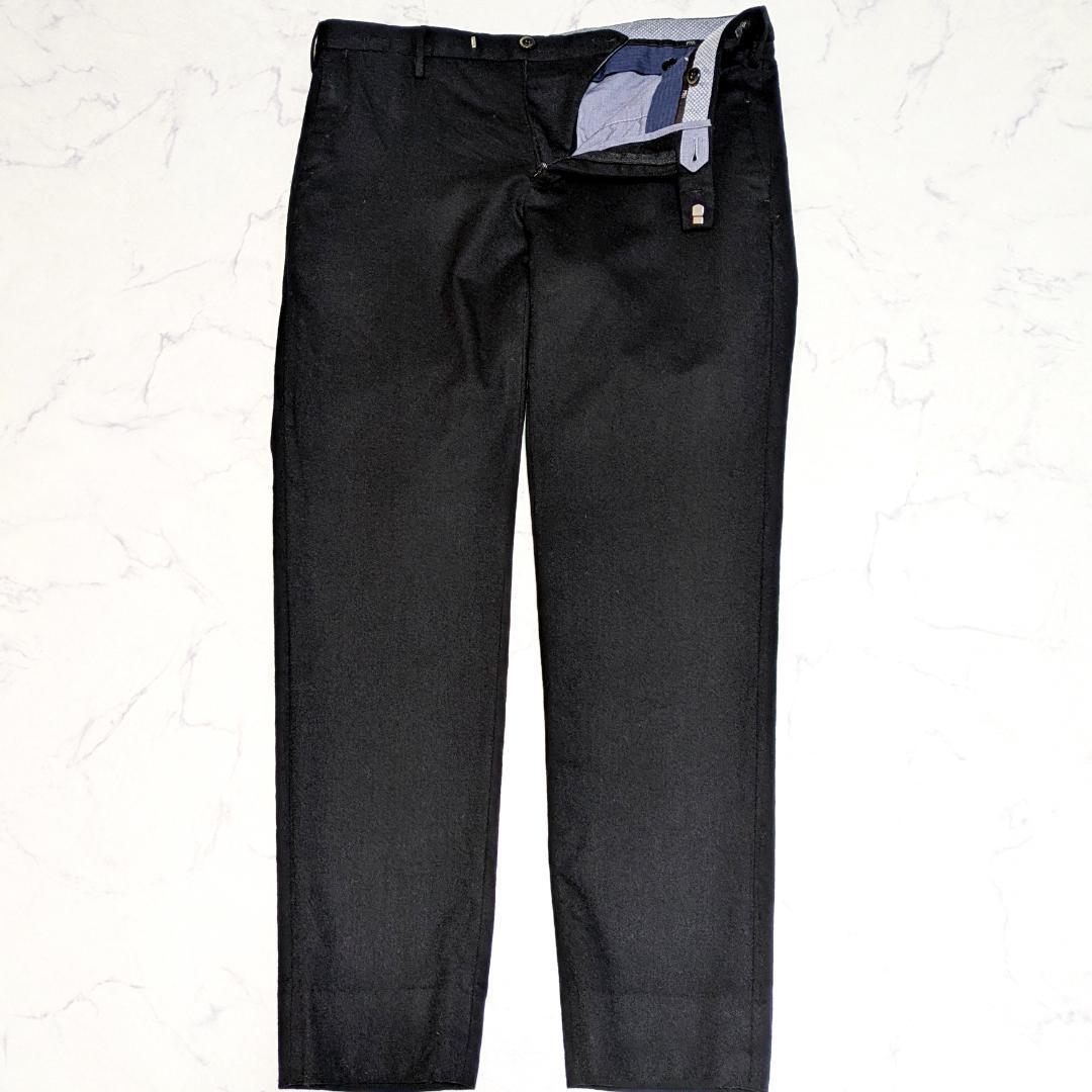 PT01 ウール混 SKINNY FIT ストレッチ スラックス 48