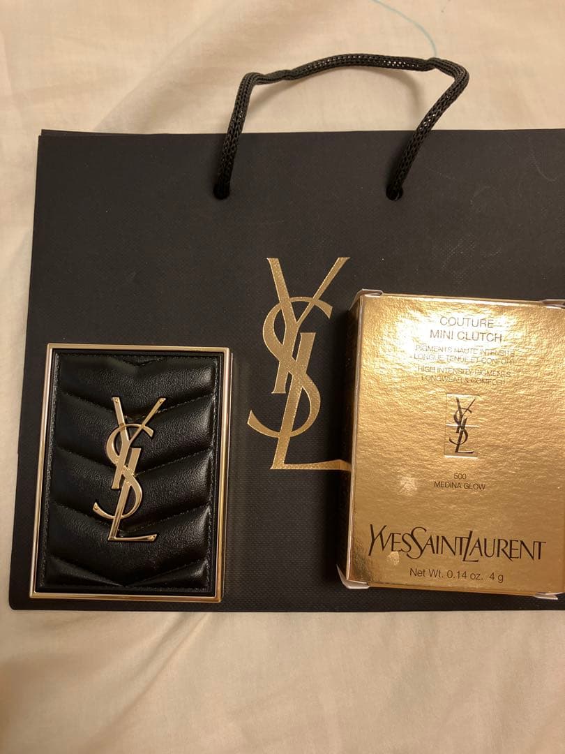 イヴ・サンローラン　クチュールミニクラッチ　500