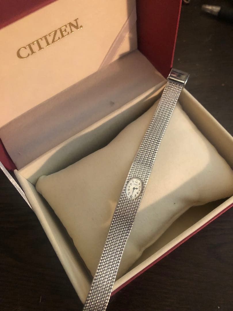 arts＆science Citizen シルバー メッシュバンド 時計