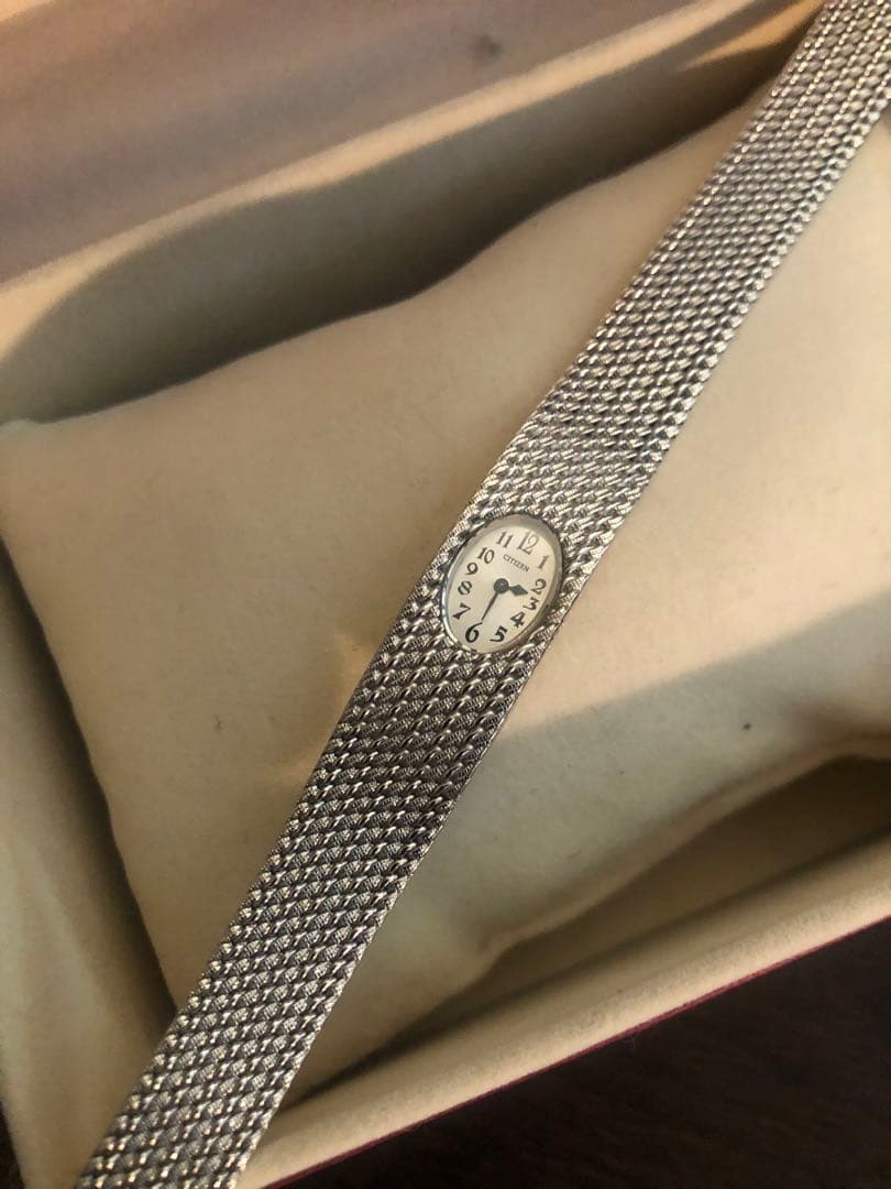 arts＆science Citizen シルバー メッシュバンド 時計