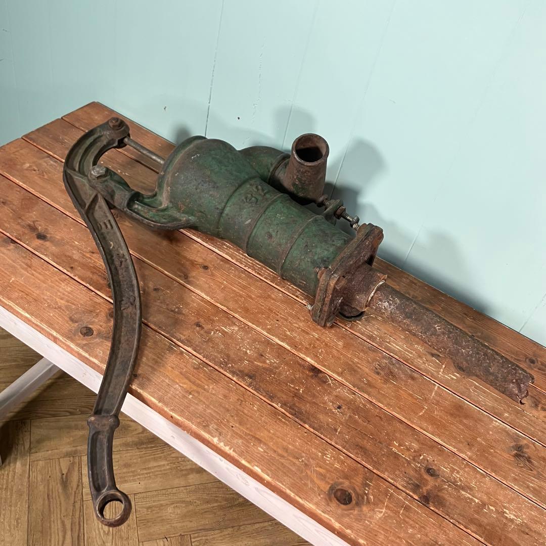 【超希少品】手押しポンプ　川本式　32㎜