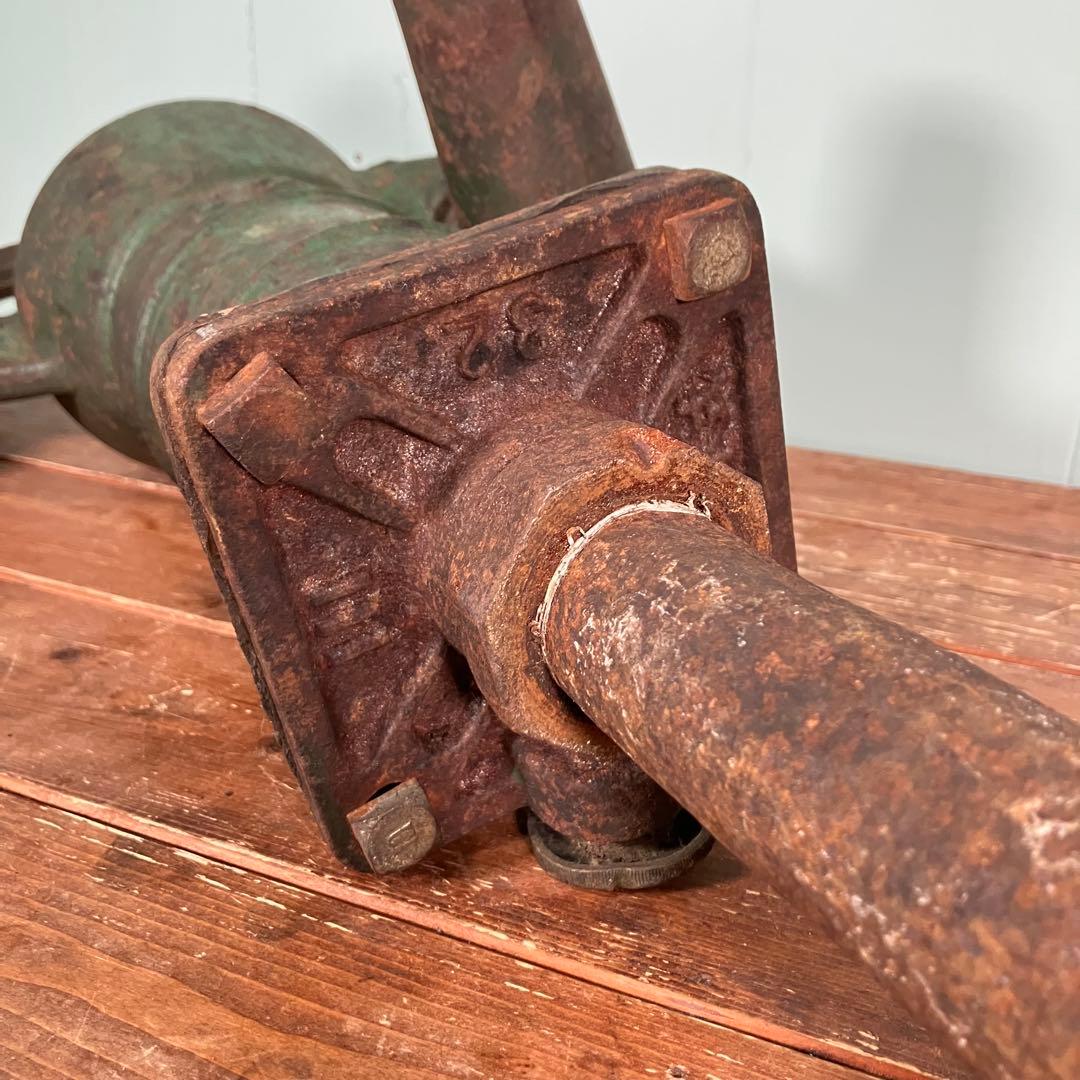 【超希少品】手押しポンプ　川本式　32㎜