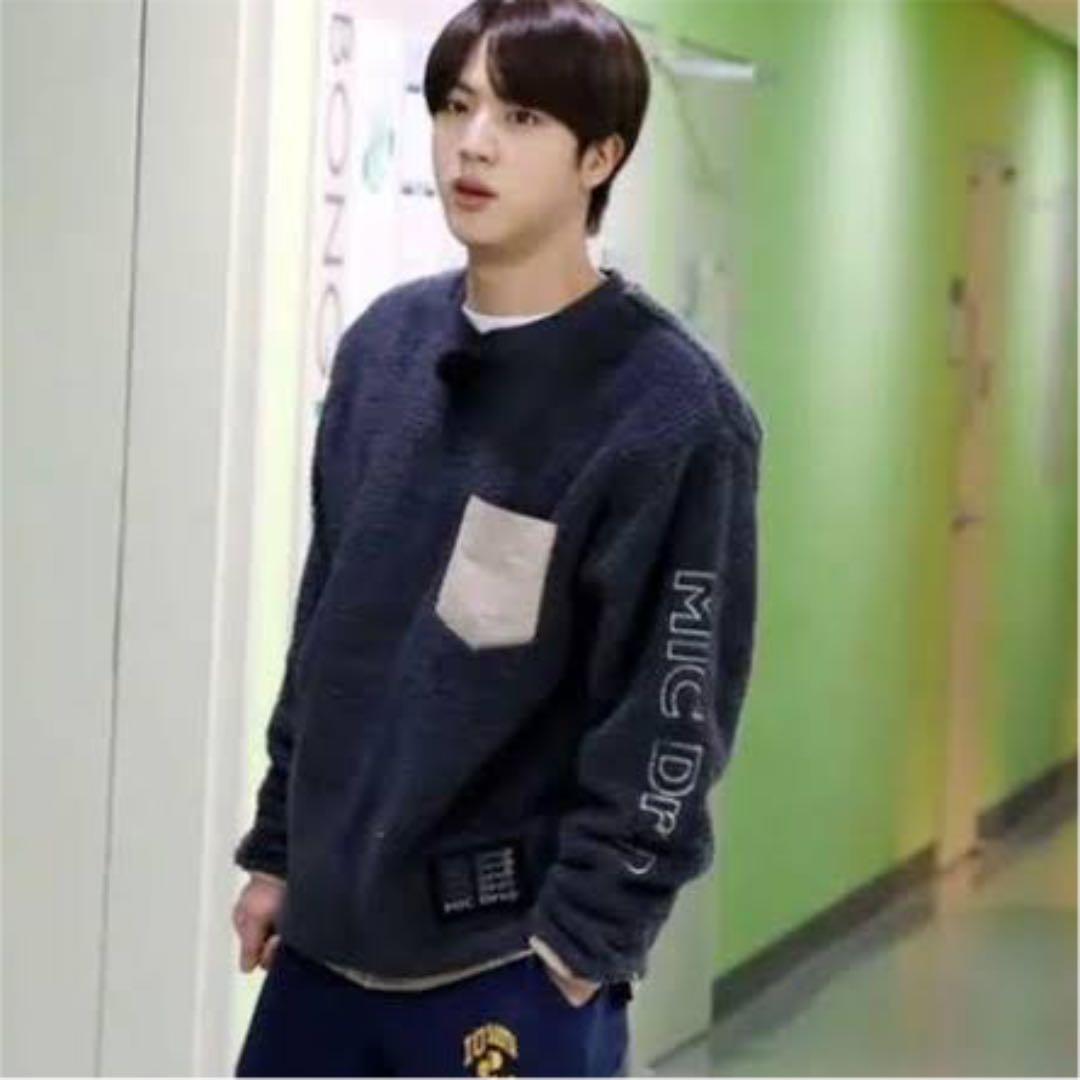 BTS mic drop ボアスウェット