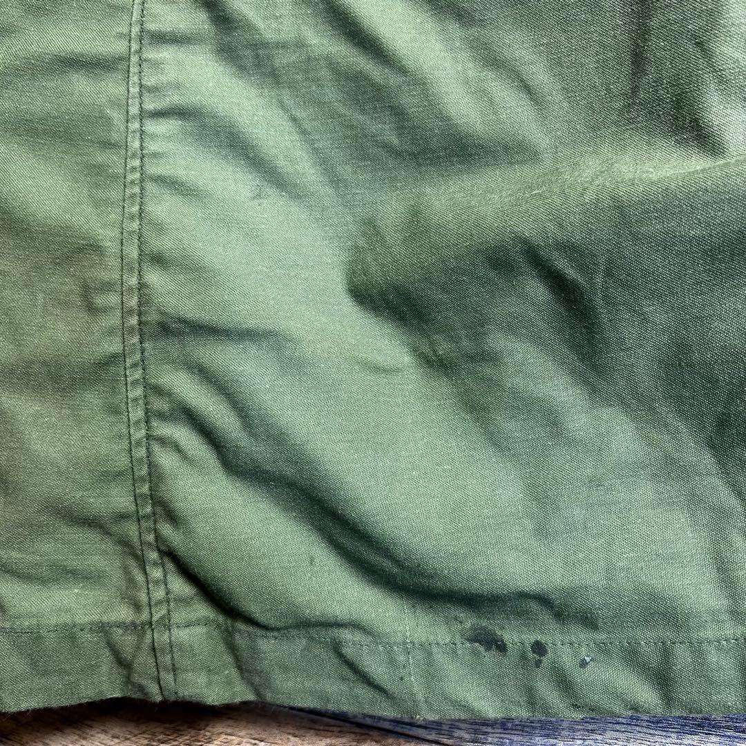 ポ*ん様 70s 米軍実物 M-65 フィールドジャケット LARGE SCOV