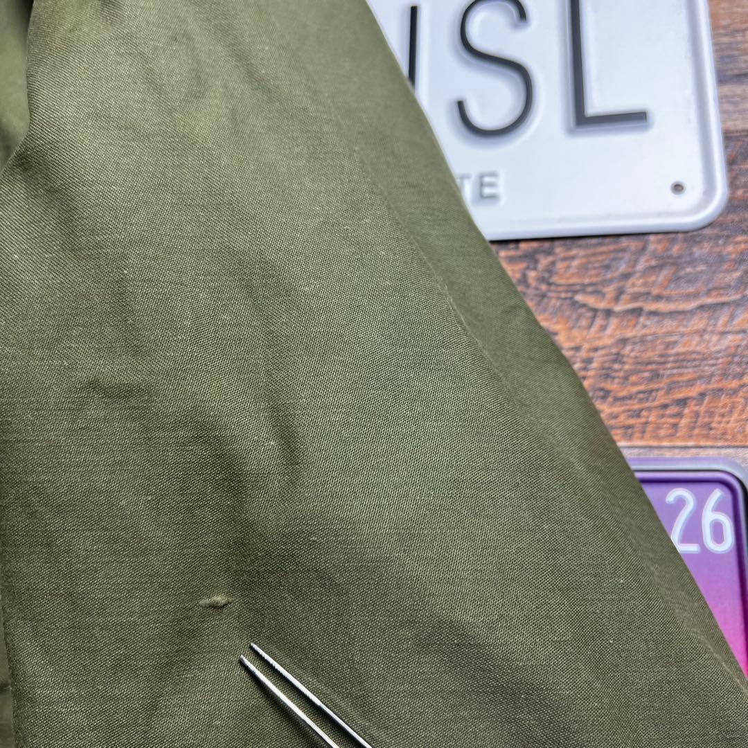 ポ*ん様 70s 米軍実物 M-65 フィールドジャケット LARGE SCOV