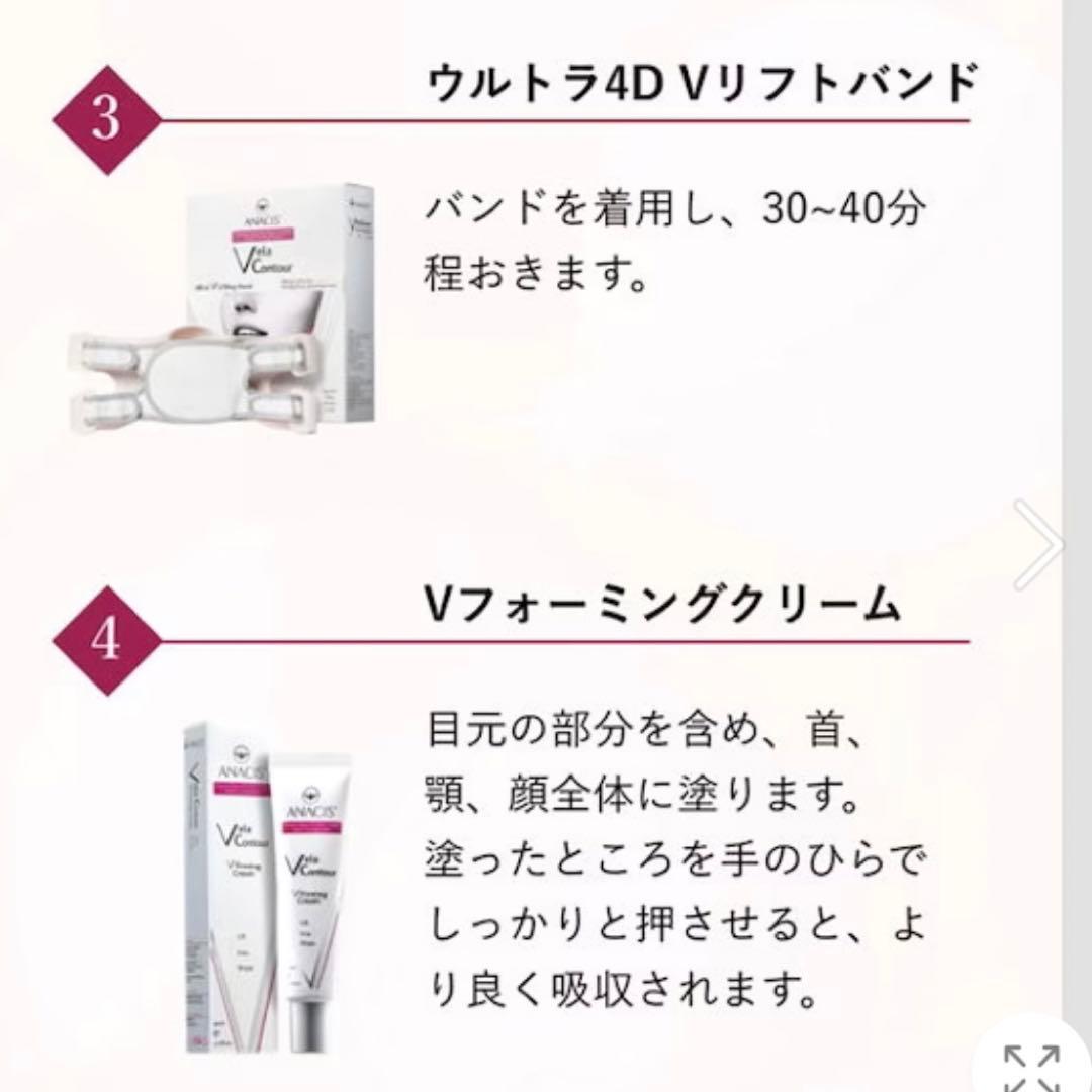 ANACIS パーフェクトVラインセット フェイスライン ネックケア