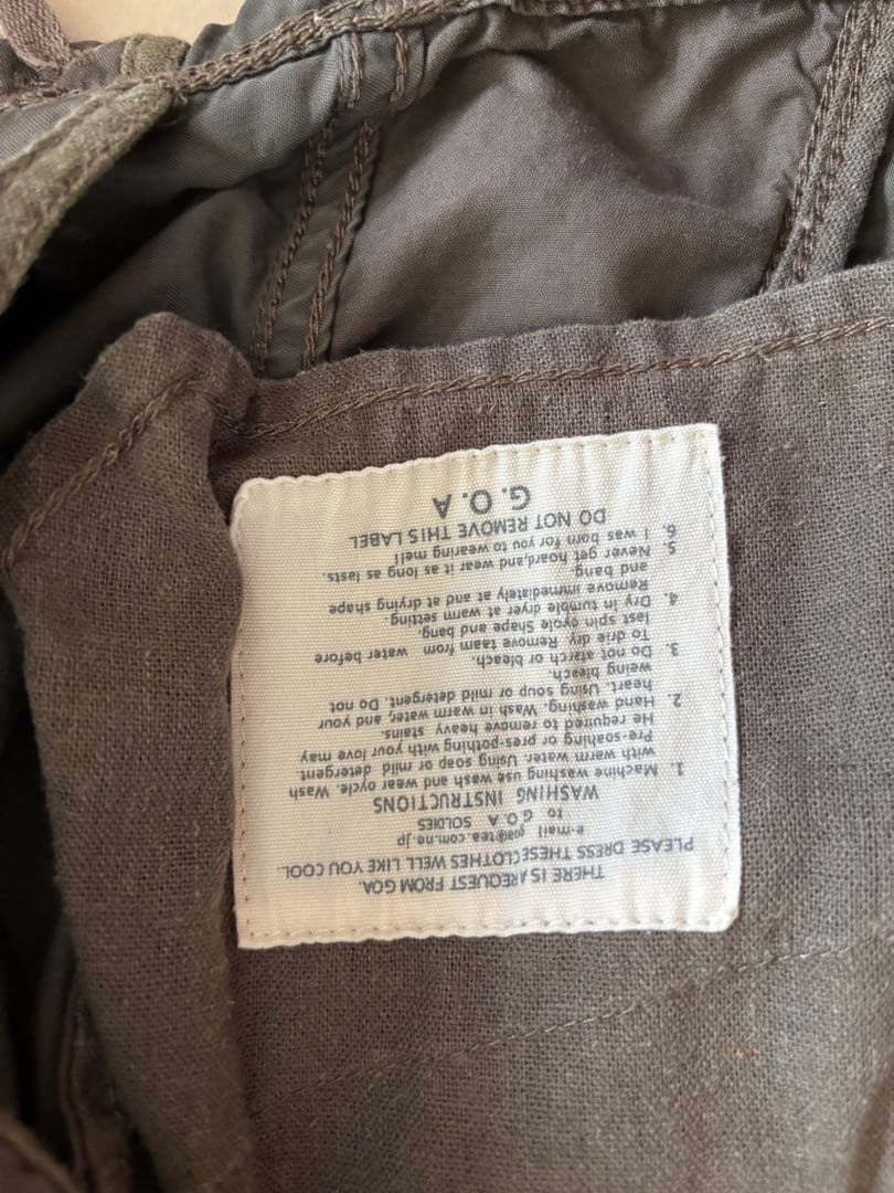 goaミニタリージャケット&ベスト