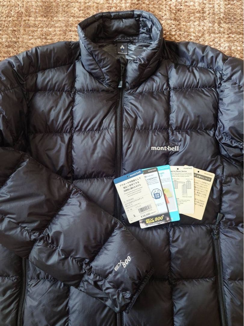 mont-bell スペリオダウン　ブラック　L