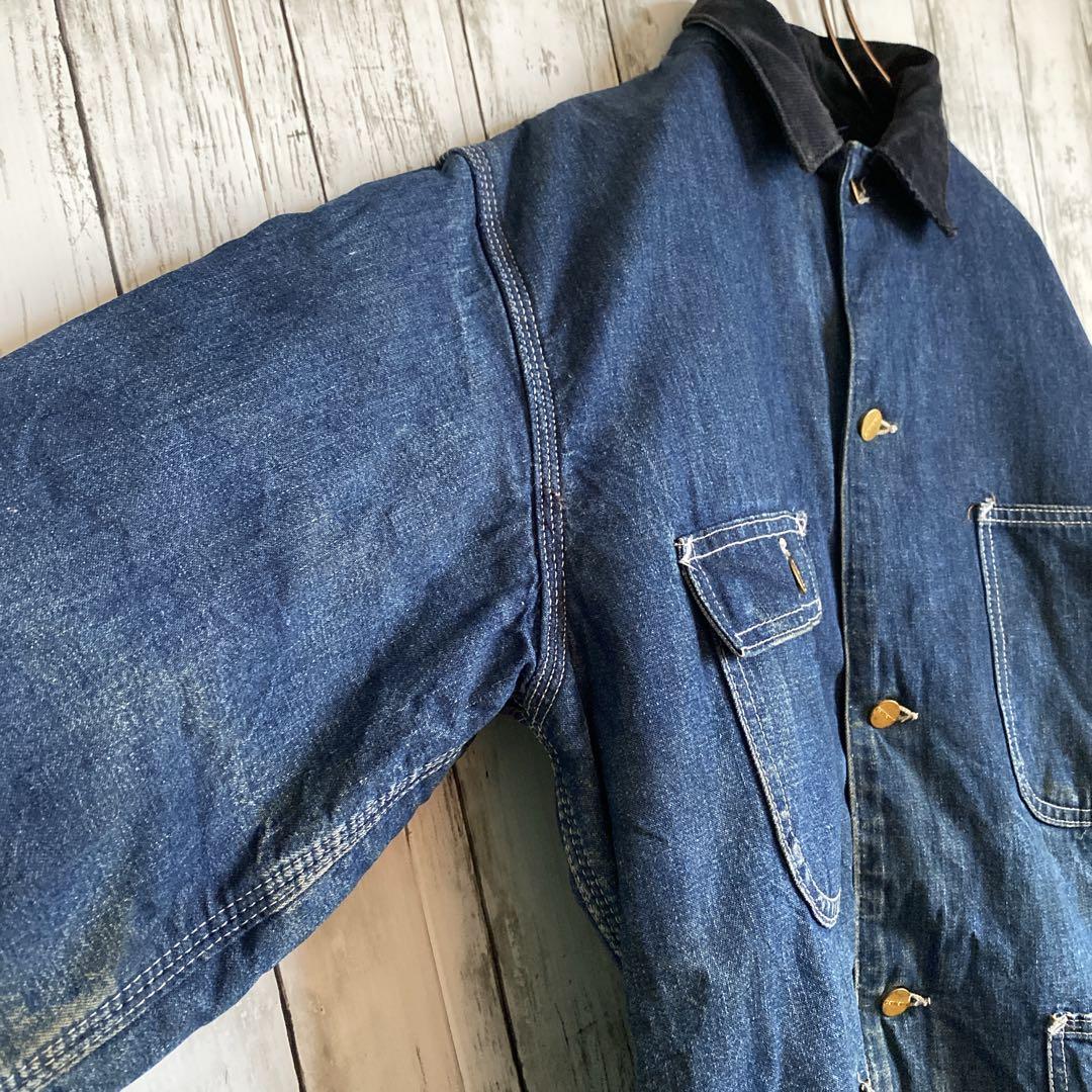 【TakTok-go 】カーハートデニムミシガンチョアコート8LCT 38