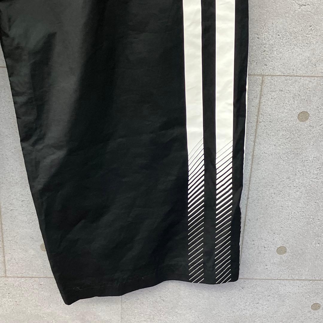 adidas NBA アディダス ウーブンパンツ ナイロン バスケ メンズ 黒