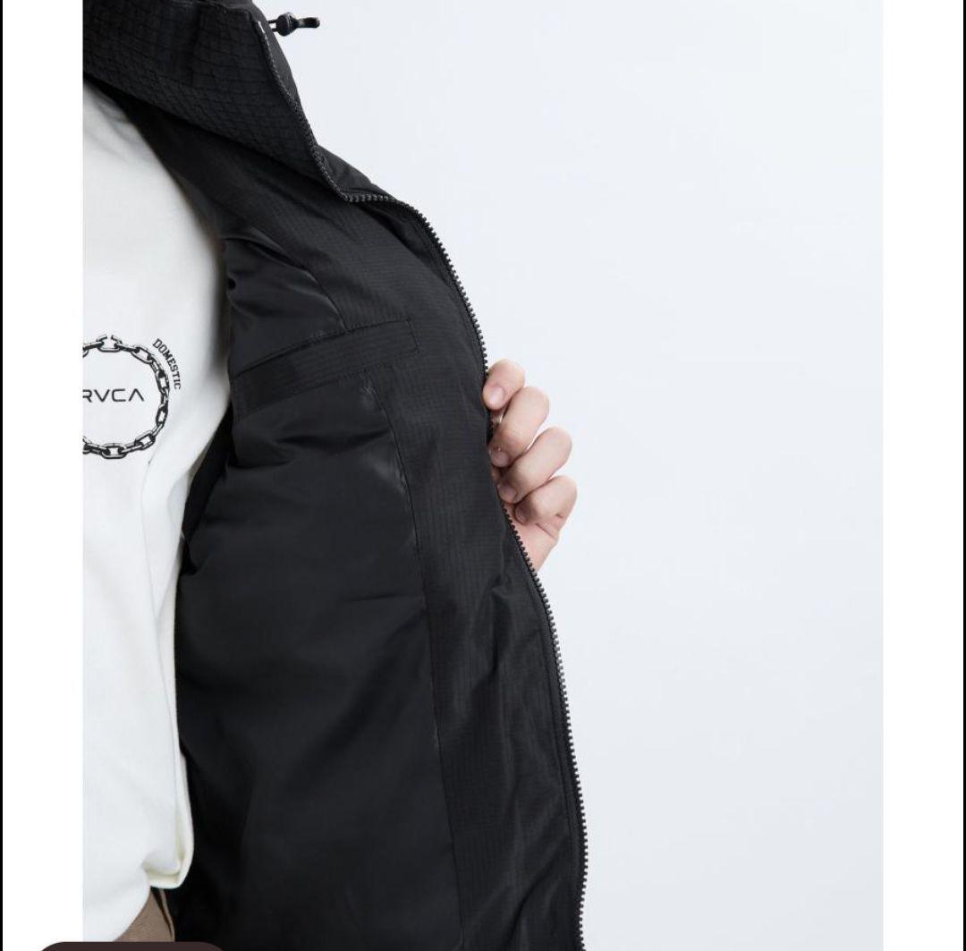 【新品】メンズ RVCA PUFFER VEST 2025年秋冬モデル　黒　L