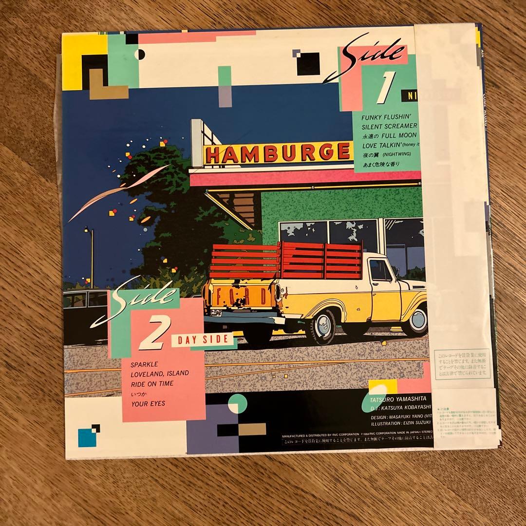 山下達郎　レコード　4枚セット　帯付き