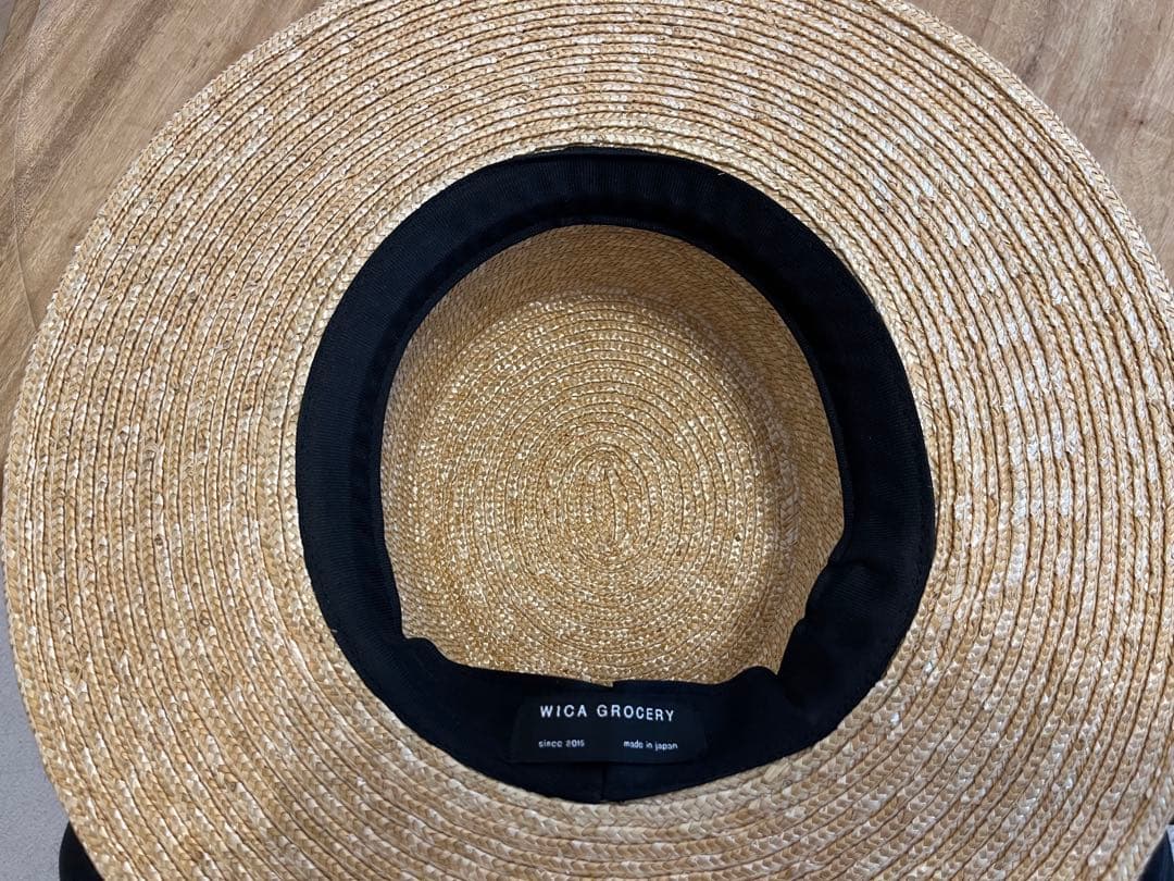wicagrocery ウィカグローサリー　麦わら帽子