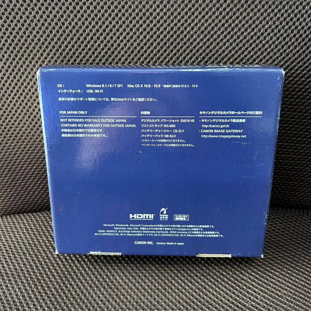 大幅値下げ【美品】Canon PowerShot SX610 HS PC2191
