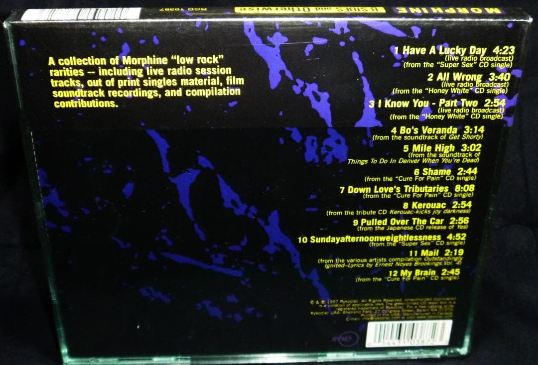 新品 Morphine - B-Sides And Otherwise / CD