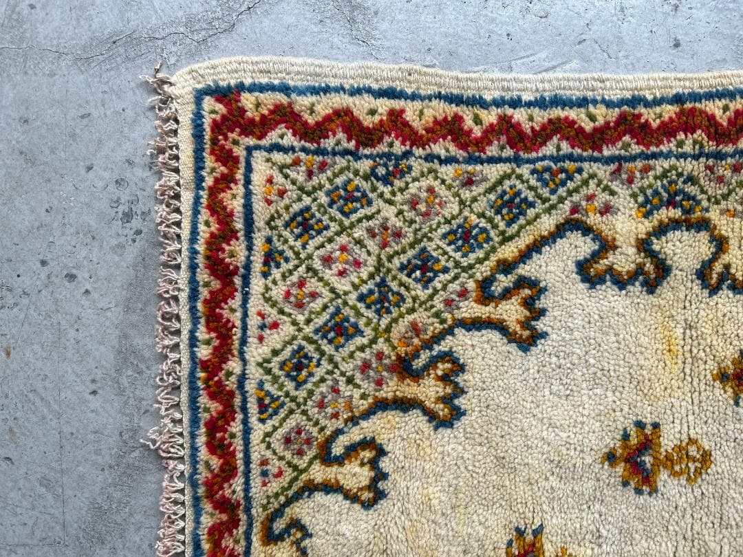 ◉90's vintage rug◉187×82　アゼルバイジャン産　ランナー